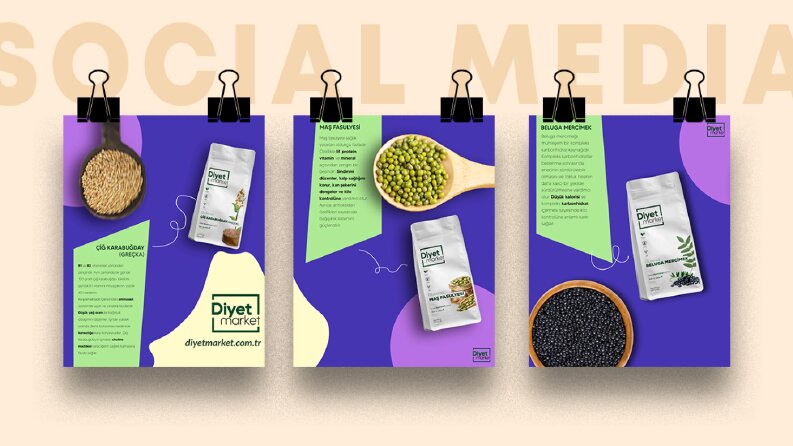 DIYETMARKET - SOCIAL MEDIA POST DESIGN