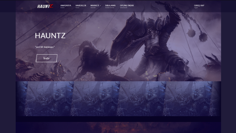 HauntzGame Website & Panel