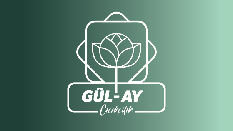 Gül-Ay Çiçekçilik Logo Tasarımı