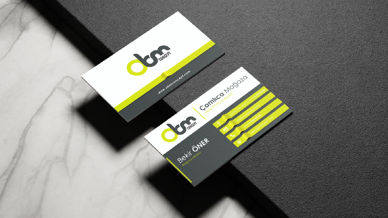 OBM Concept İle Kartvizit Çalışmamız