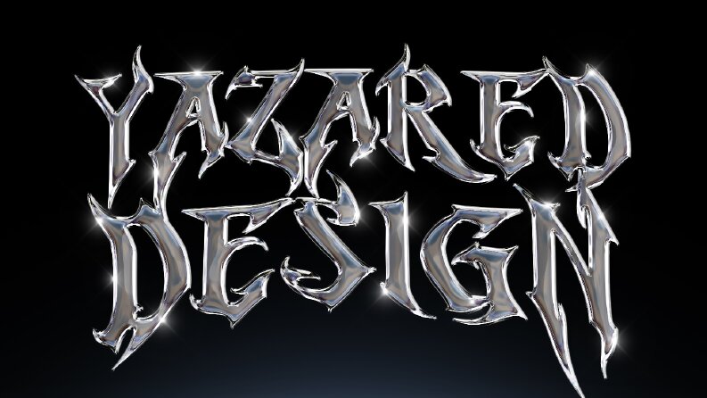 Çeşitli logo, Chrome text, banner gibi tasarımlar