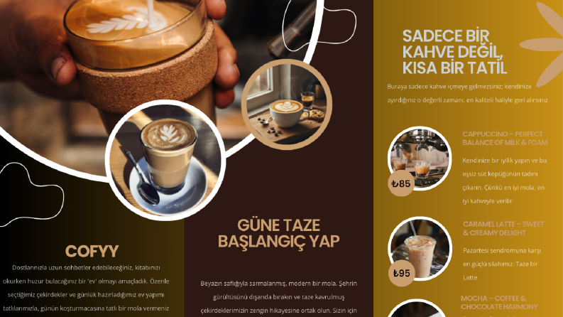 Broşür ve katalog çalışmalarım
