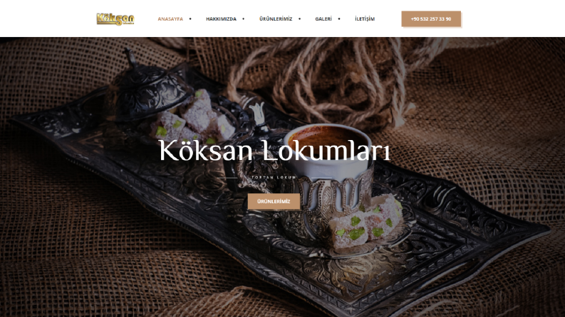 Köksan Lokumları Wordpress