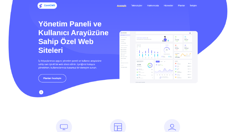 Yönetim Paneli ve Kullanıcı Arayüzüne Sahip Web Uygulaması