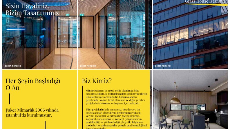 Mimarlık Firması İçerik Tasarımları
