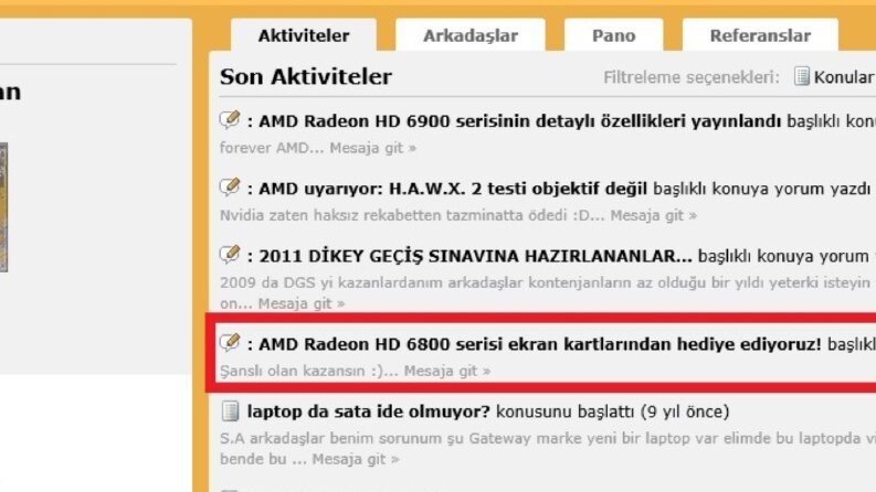 İş örneğim