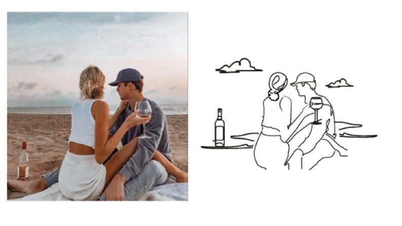 Lineart tasarımlarınızı çiziyorum
