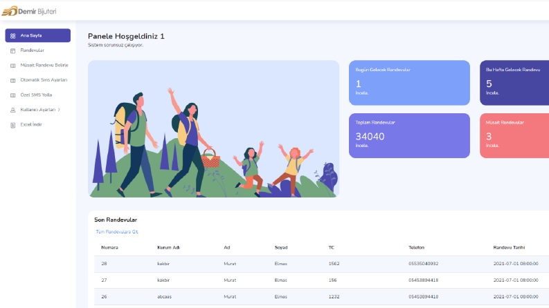 Admin Panel