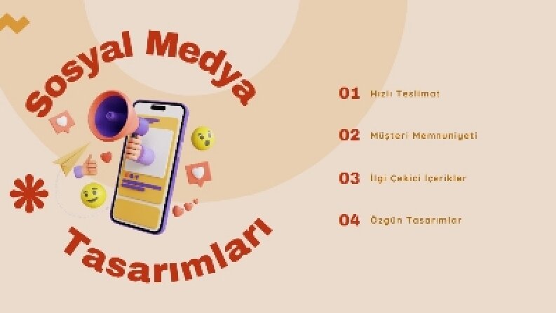 Ben ,sosyal medya tasarımla marka kimliğinizi öne çıkararak fark yaratırım.