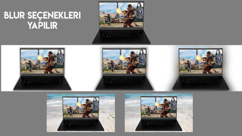 Arka Plan Silme ve Blur