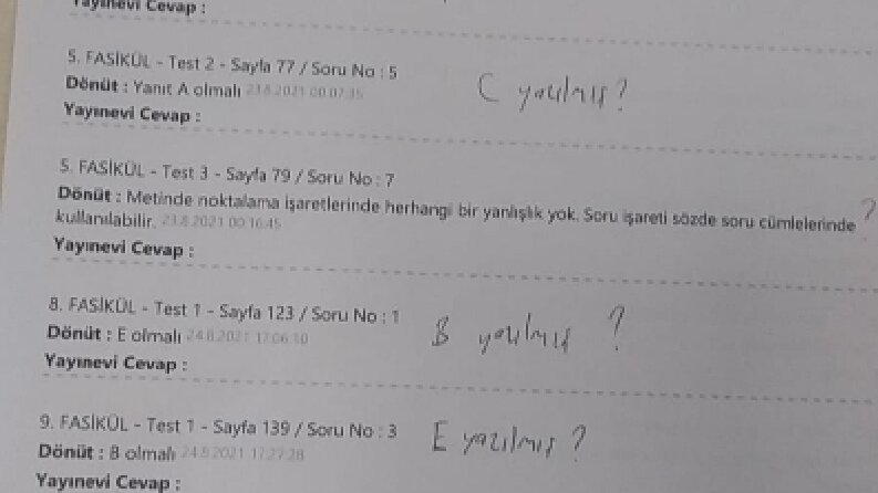 Yazı ile ilgili her şey