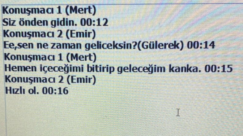 Türkçe Transkripsiyon Uzmanı