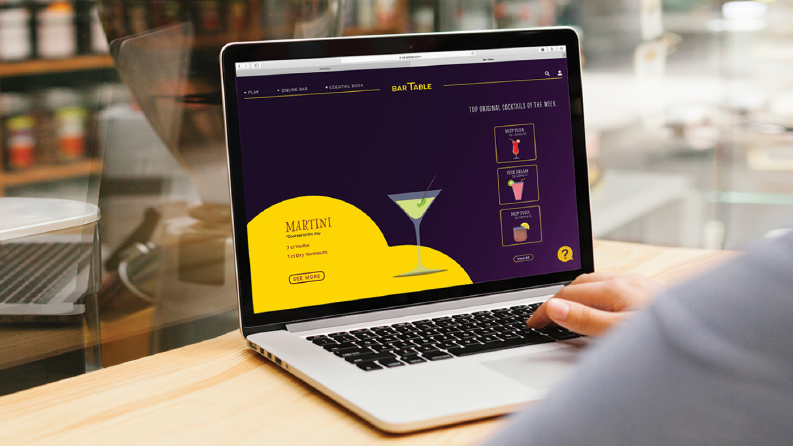 Bar Table Web Site Tasarımı