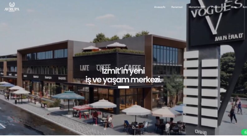 Avrupa İnşaat Web Sitesi