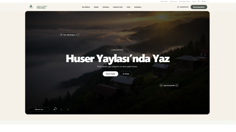 Ardiela.com – Turizm & Rezervasyon Platformu