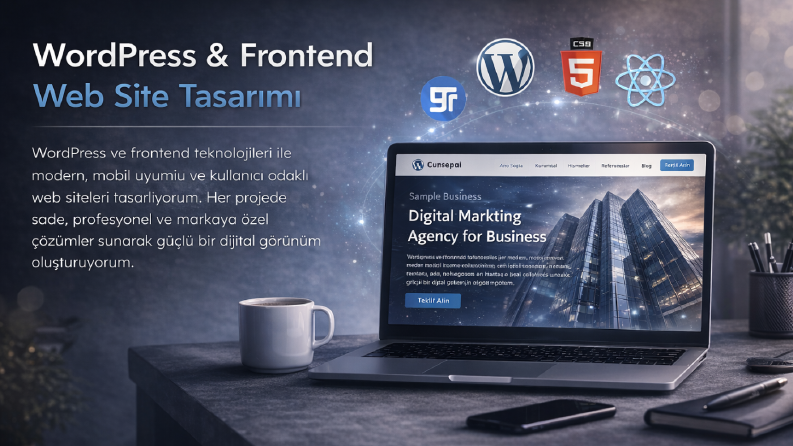 WordPress & Frontend Web Tasarım ve Geliştirme