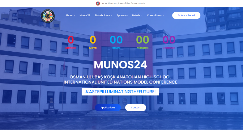 MUNOS 2024 Web Sitesi