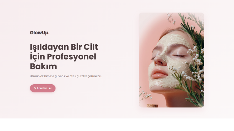 Beauty Studio Web Sitesi