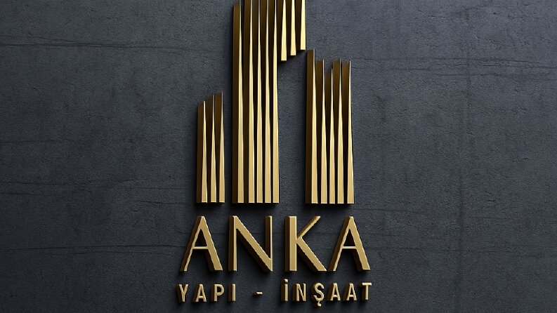 Anka inşaat için logo tasarımımız 