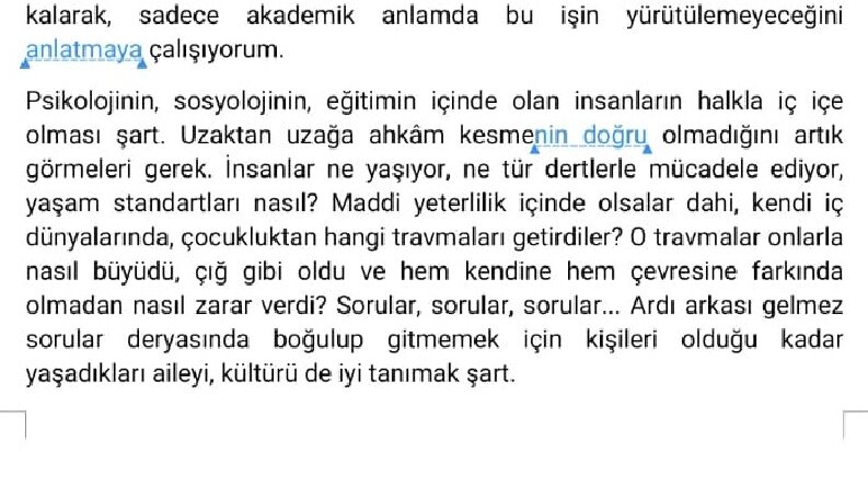 Metin Düzenleme