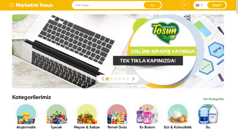 Marketim Tosun | 1986'dan beri en güvenilir marketiniz