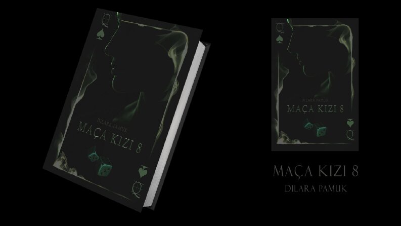 Maça Kızı 8 - Kitap Kapağı Tasarımı