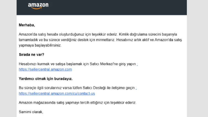 AMAZON 13 ÜLKE HESAP AÇILIŞ