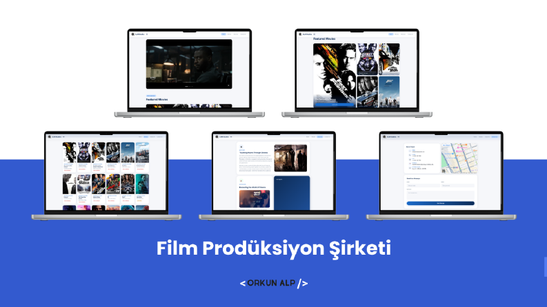 Sinematik Film Prodüksiyon ve Portfolyo Sitesi