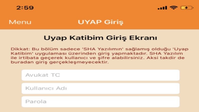 Uyap Katibim Mobile