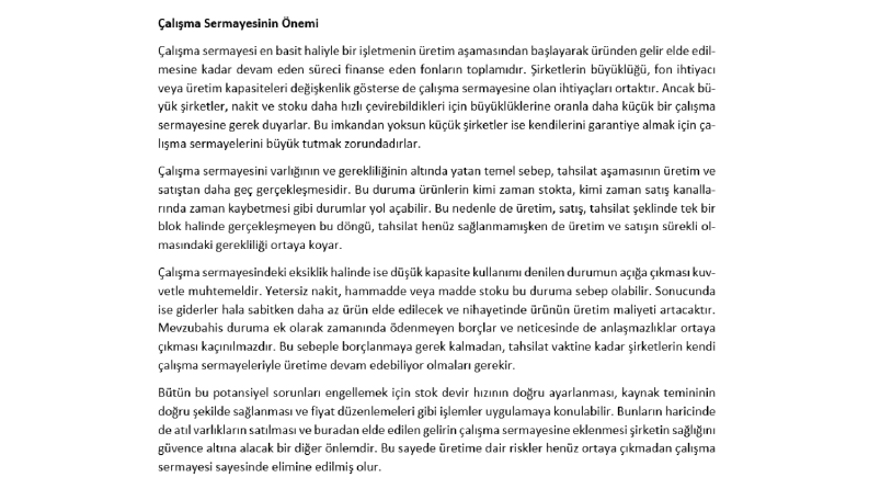 Özgün Araştırma Metni Yazımı