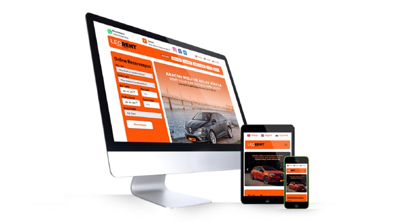 Leorent - Web Sitesi Tasarımı