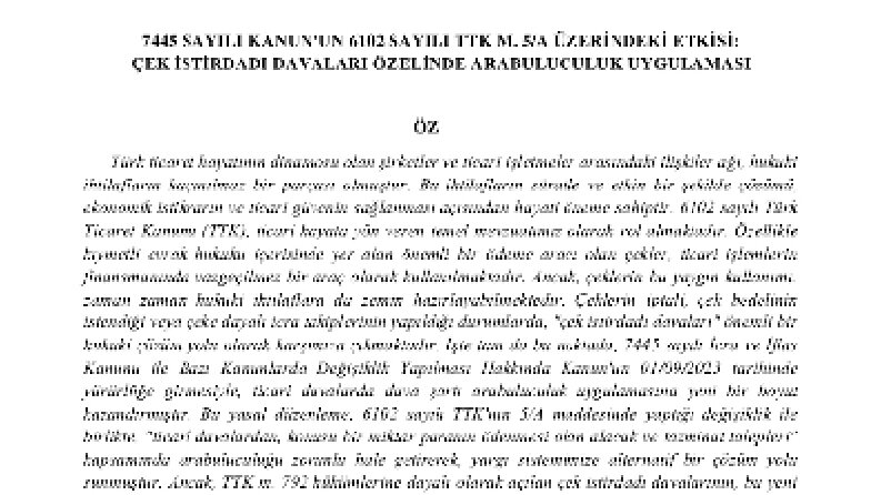 Makale / Metin yazarlığı 