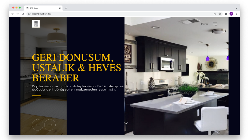 SBS Kapı | Konsept Websitesi