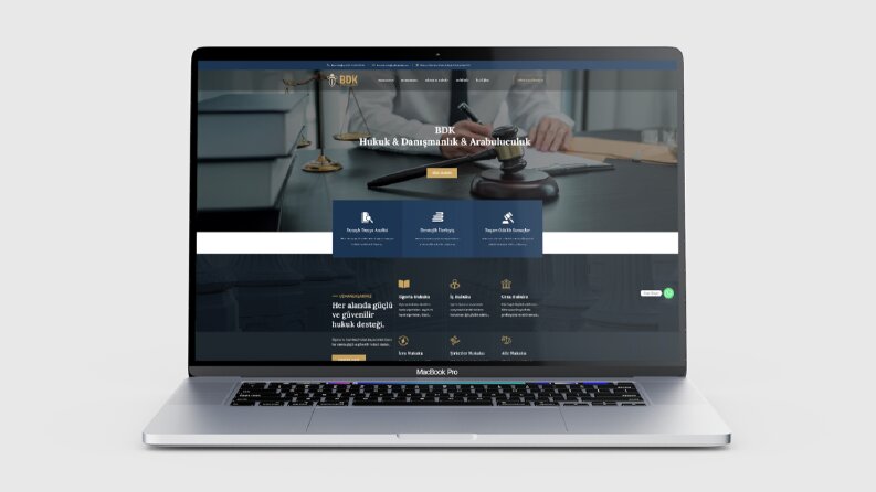 BDK Hukuk Kurumsal Web Sitesi