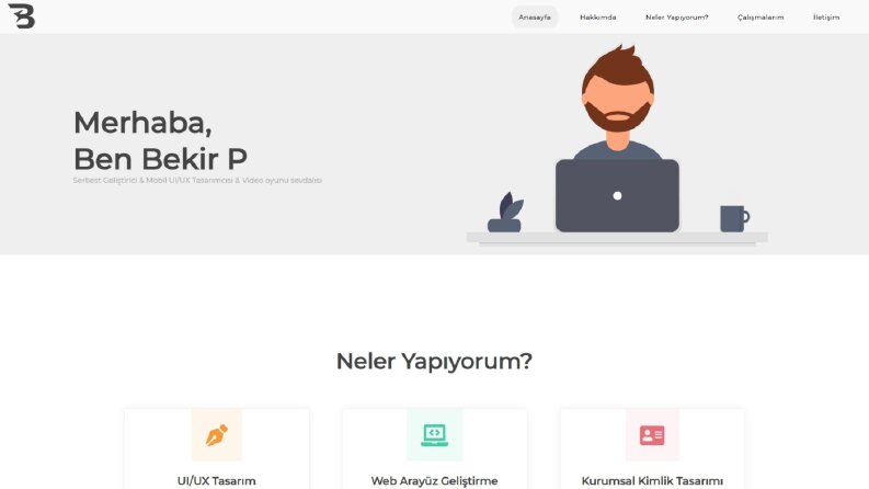 Portfolyo - Web Tasarım/Yazılım