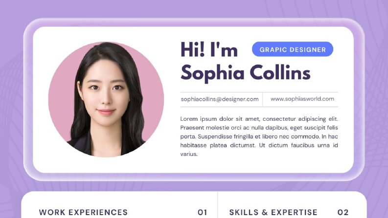 Grafik Tasarımcı için yaratıcı CV