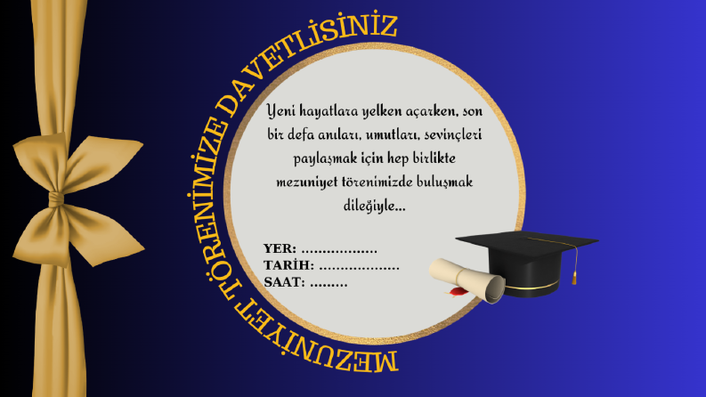 Mezuniyet Davetiyesi