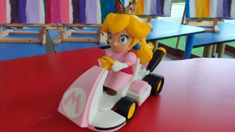 Mario Prenses Peach Kart