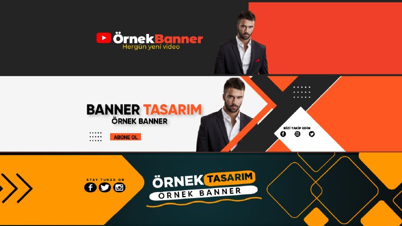 Modern ve etkiliyeci Banner tasarımları 