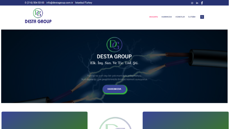 Desta Group Holding - Web Master