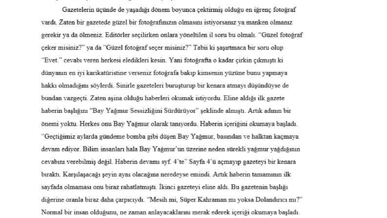 Yaratıcı Yazarlık