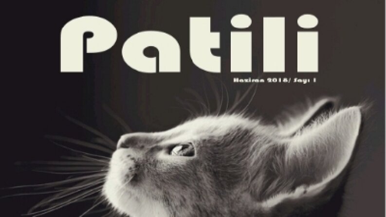 "Patili" dergi tasarımı