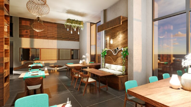 Restoran-3d görselleştime/Render