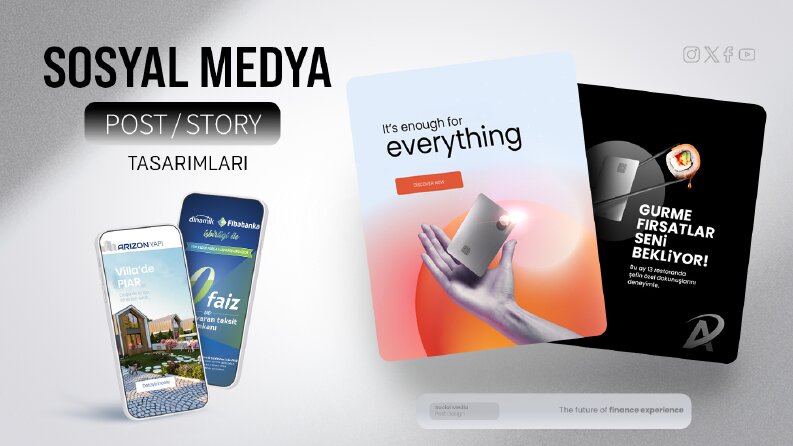 Profesyonel Sosyal Medya Tasarımları