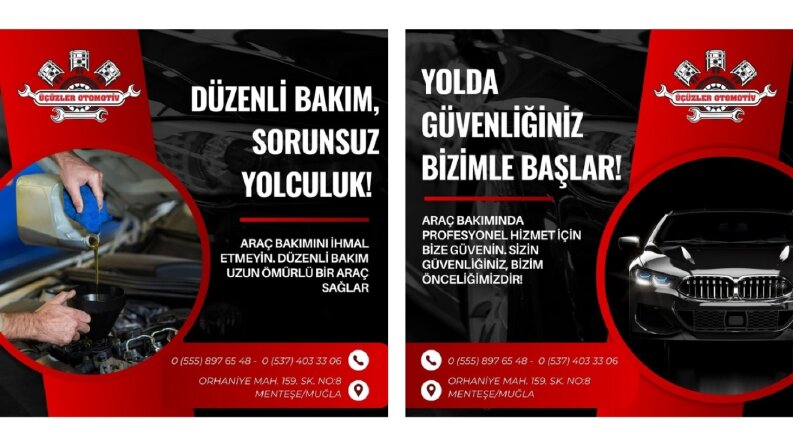 İnstagram Post Tasarımları (otomotiv)