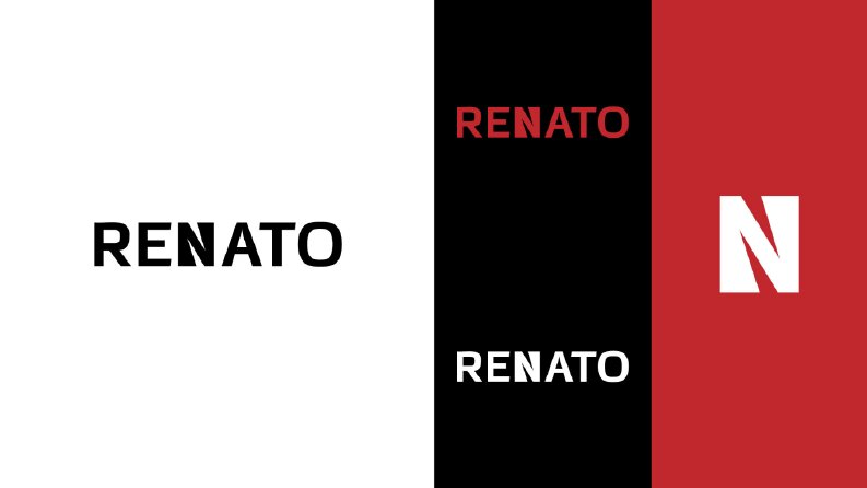 Renato elektrik firması için yapılan logo tasarımı