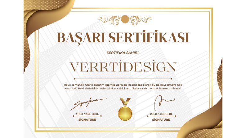 DİKKAT ÇEKEN SERTİFİKA TASARIMLARI