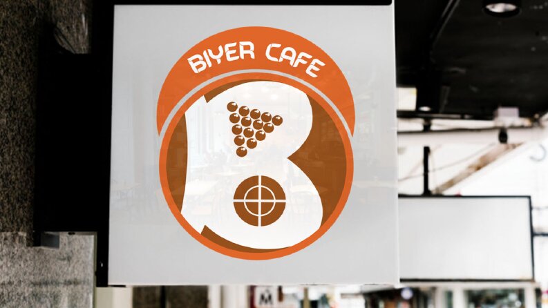 Bir cafe - oyun salonu için yaptığım logo tasarımı