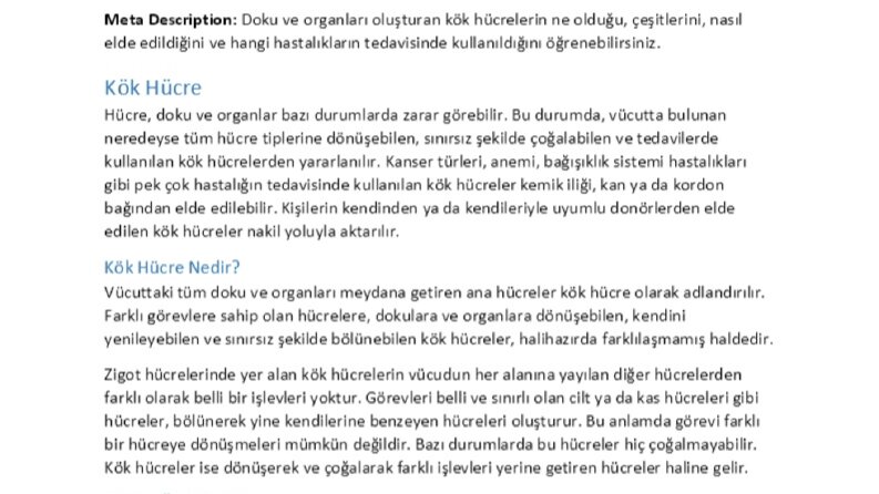 Medicana - Sağlık Rehberi Projesi