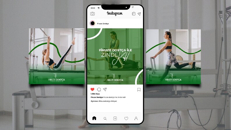 Pilates Salonu Post Tasarımı